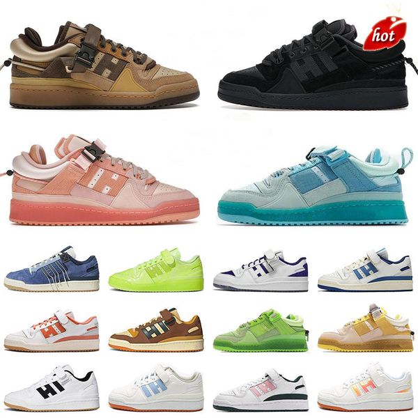 

fashion bad bunny x forum 84 buckle low women mens running shoes forums lows the first cafe back to school easter egg white
