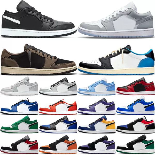 

2021 game royal 1 mens basketball shoes low court purple white red shadow glow bred gray black toe designers 1s women skateboard shoe b12