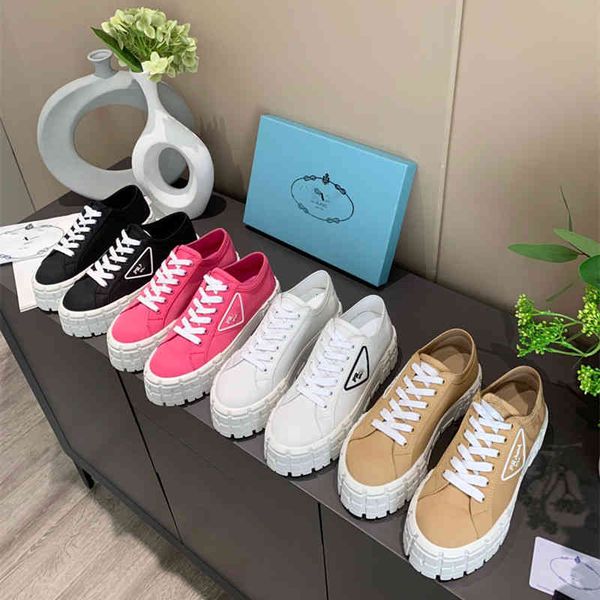 

sandals p family thick soled canvas shoes women's spring and summer versatile leisure elevated small white fashion muffin biscuit ym, Black
