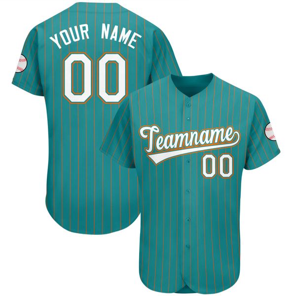

2022 Customized striped baseball uniform full sublimation printing name number breathable and quick-drying training suit for adults/children, As pic