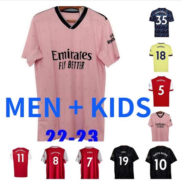 

arsen 2021 2022 2023 saka pepe thomas women soccer jerseys 21 22 23 tierney white odegaard smith rowe maitland-niles home away 3rd lady foot, Black;yellow