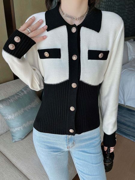 

balm brand jacket 2022 new autumn winter knitted cardigan designer spring high-end coat, Black;brown