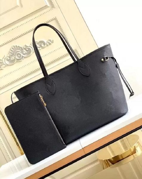 

designers leather bags womens handbags high qulity crossbody lady shoulder bag shopping tote coin purse 2 pcs/set m45685