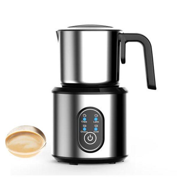 BEIJAMEI 500W Per Uso Domestico Montalatte Freddo Caldo Schiuma Macchina Staccabile Caffè Latte Schiuma Più Caldo Cucina Cappuccino Schiuma