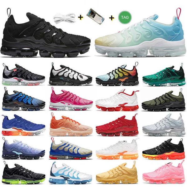 

tn plus mens running shoes orange gradients swingman knicks bubblegum yolk atlanta triple black red royal cherry pure platinum men women