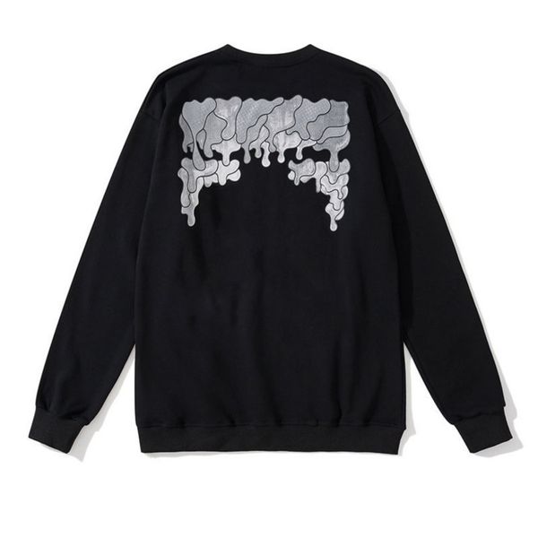 

classic brand mens sweatshirts offs luxury designers fashion back print arrow x hoodies loose hip hop hoodie autumn winter men women sweatsh, Black