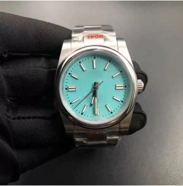 

ew factory 7 colors lovers couples mens womens watch 36mm 41mm 3230 automatic mechanical stainless steel oyster perpetual motion wristwatche, Slivery;brown