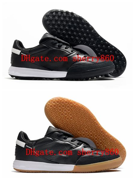 

2022 soccer shoes the premier iii ic tf cleats indoor turf football boots scarpe da calcio size us6.5-11