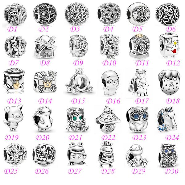

bracelet accessories s925 sterling silver jewelry diy beads with cz fits pandora ale charm for pandoras bracelets for women european blue co, Black