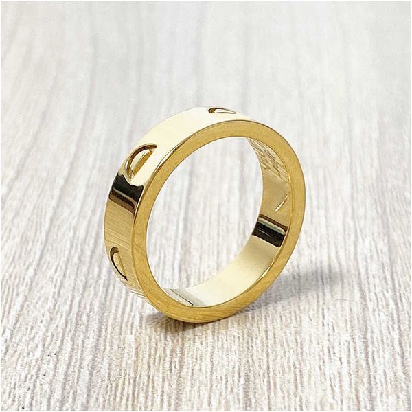 

titanium steel love ring gold silver rose gold wedding band rings for women engagement rings men wholesales jewelry shipping boxes ship