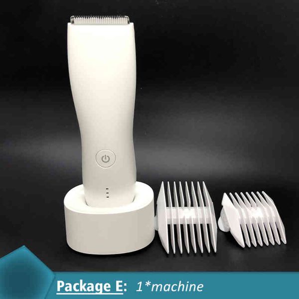 

mannen elektrische lies haar trimmer schaamhaar body grooming clipper voor bikini epilator oplaadbare scheerapparaat 220509