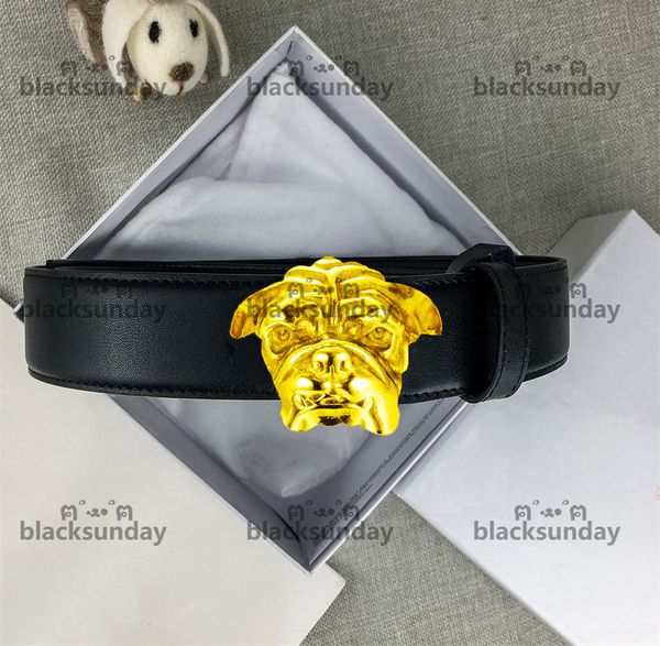 

fashion width 3.8cm belts with box men's and women's leather designer belts smooth buckle dress up hipster accessories, Black;brown