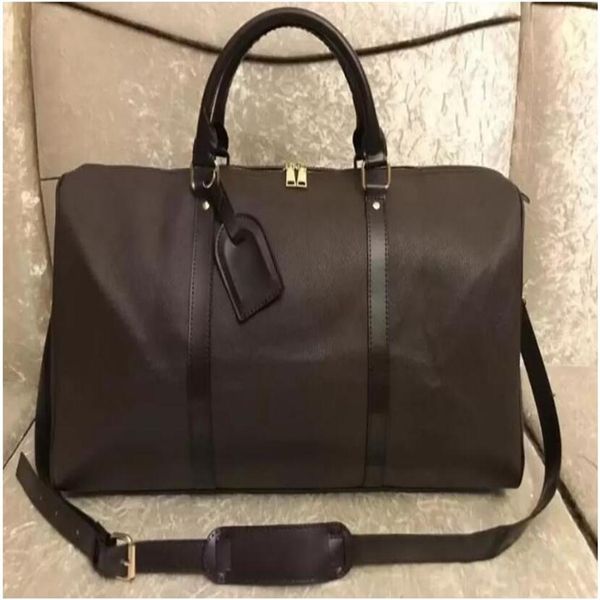 

55cm women men bags fashion duffle bag leather luggage handbags large heart pattern capacity sport3336