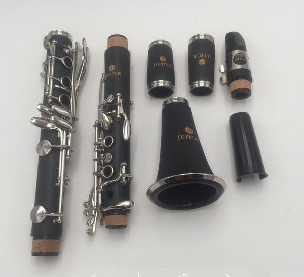 Strumenti a fiato professionali a 17 tasti per clarinetto in Sib Tune B piatto nichelato per studenti