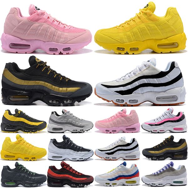 

new wholesale running shoes mx 95 men women black green white gold blue corduroy grape patch og neon pink suede rose ultramarine what the qu