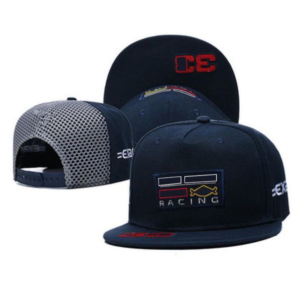 

2022 racing hat new f1 full embroidered logo sun hat