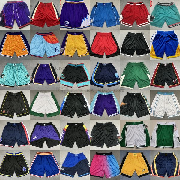 

stitched 2022 new city basketball shorts elastic waist evan mobley maxey anthony gilgeous-alexander collins dejounte murray carter beal herr, Black