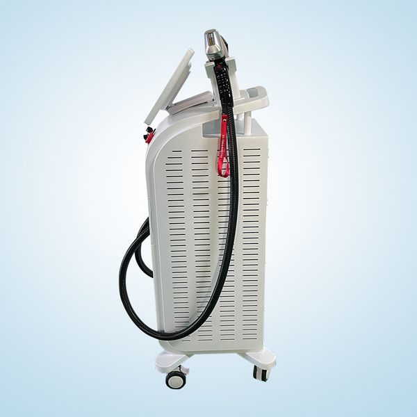 

double handle diode laser hair removal machine reasonable with factory directly sales price spa clinic use, Black