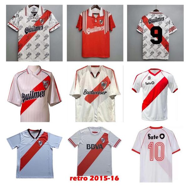 

1986 1987 1995 1996 1997 2004 2006 river plate retro soccer jerseys 86 87 95 96 97 15 16 18 19 mascherano higuain caniggia crespo libertador, Black;yellow