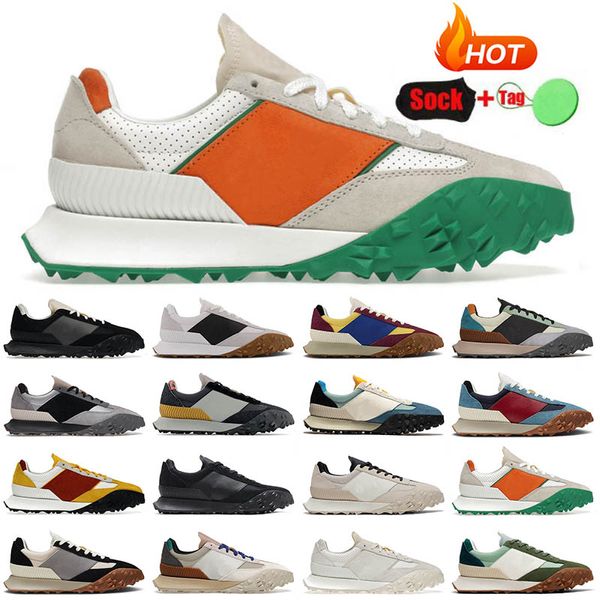 Tênis de corrida clássico masculino Casablanca verde laranja XC-72 luxuoso marshmallow branco brilhante Castlerock ano do tigre feminino XC 72 tênis formadores