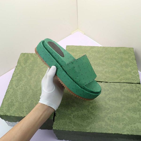 

2022 summer new outdoor sandals slippers women's fashion versatile middle heel leather platform platform with flip-flops sandal 09, Black
