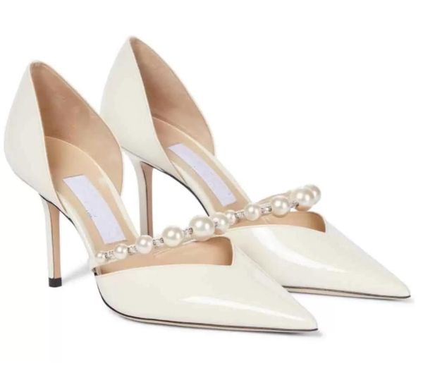 Yaz lüks Josefine sandaletler ayakkabı kristal strappy markalar bayan yüksek topuklu gelin düğün seksi yürüyüş çıplak siyah beyaz yüksek kalite