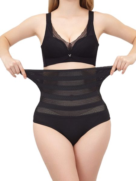 

high waisted shapewear panty d2wq#, Black;red