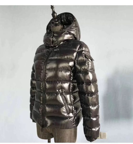 

women coat down jacket winter parkas coats casual thicken windproof and warm detachable hat outerwear badge decoration white duck down filli, Black