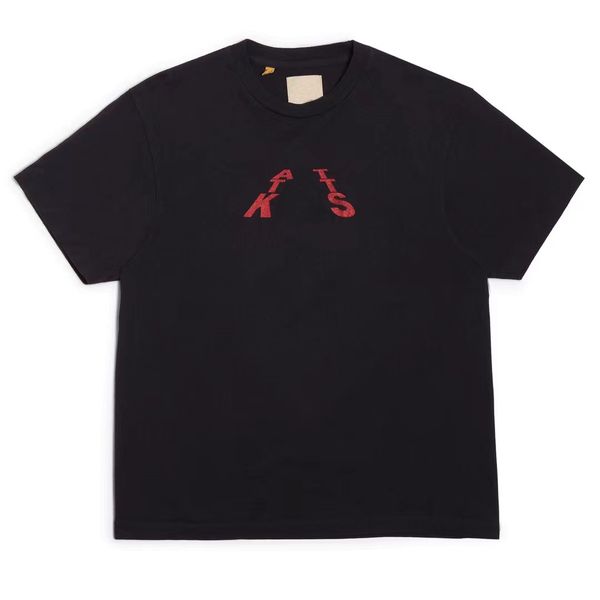 

inverted logo t shirt classic brand clothing fashion short sleeve pullover fashion popula letter pattern printed mens woman tees, White;black