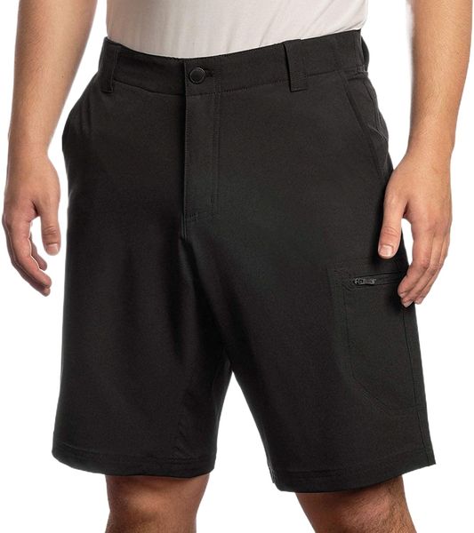 

men's stretch travel shorts o1rw#, White;black