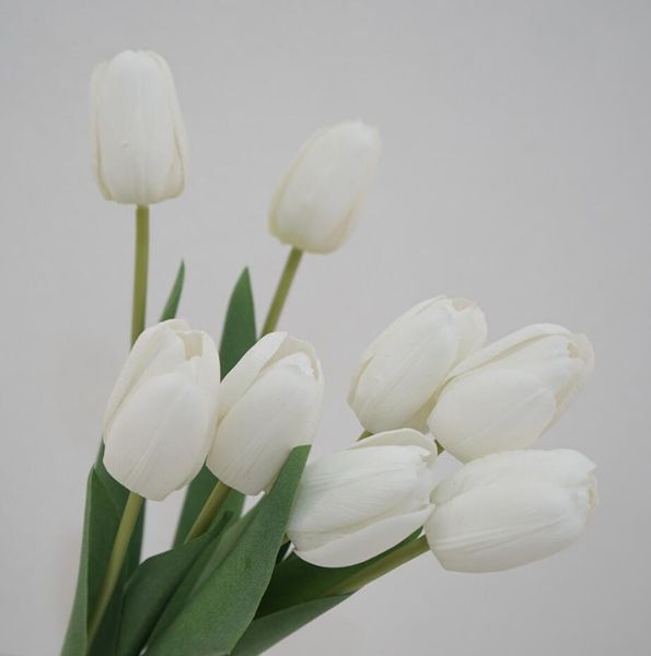Singolo ramo Lafite tulipano Faux Floreale mano idratante simulazione fiore arte casa tavolo posizionamento di fiori finti decorazione di nozze fiori