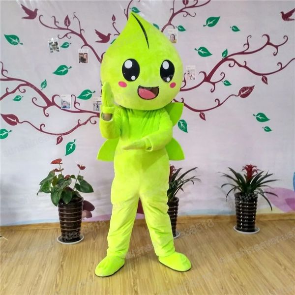 Costume da mascotte goccia d'acqua di Halloween Simulazione di cartoni animati di alta qualità Attività di beneficenza Unisex Adulti Taglia Costume da festa di compleanno di Natale