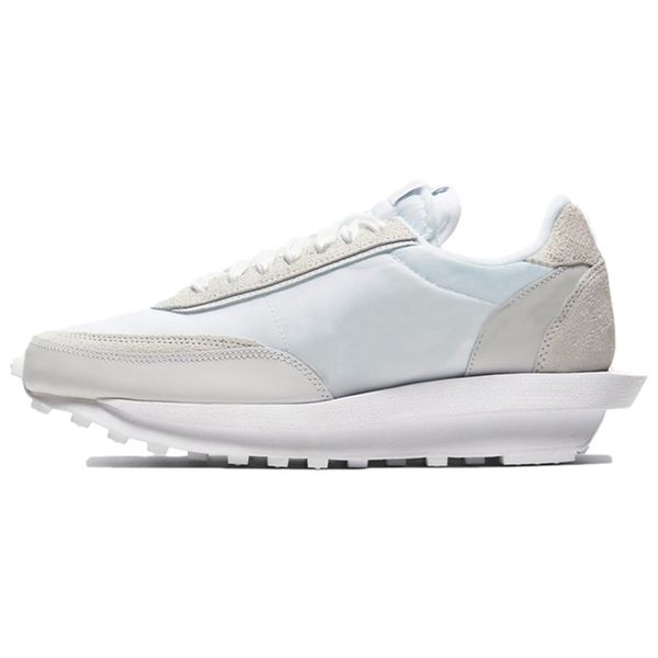 

men's tracksuits running shoes low mens womens ldv waffle designer sneakers pine green fragment cool grey black gum nylon white spikes, Gray