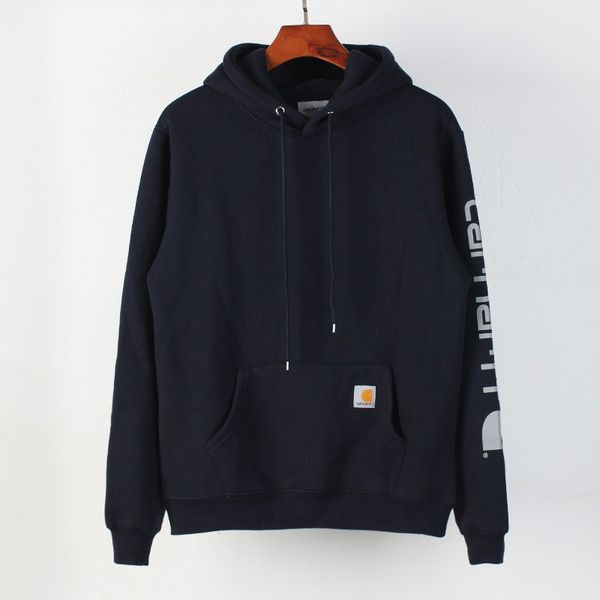

mens hoodies carhart letter print hoodie pullover hip hop sweatshirt men women autumn sweatshirts jumpers 055g xpw2, Black