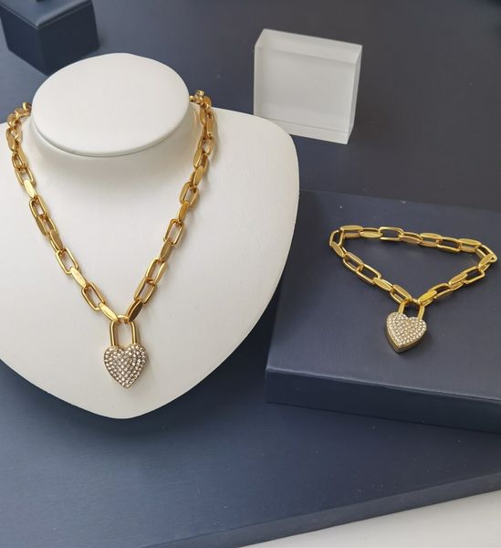 

accessories products gold-plated necklaces bracelet for woman heart bracelets charm necklace chain jewelry, Silver