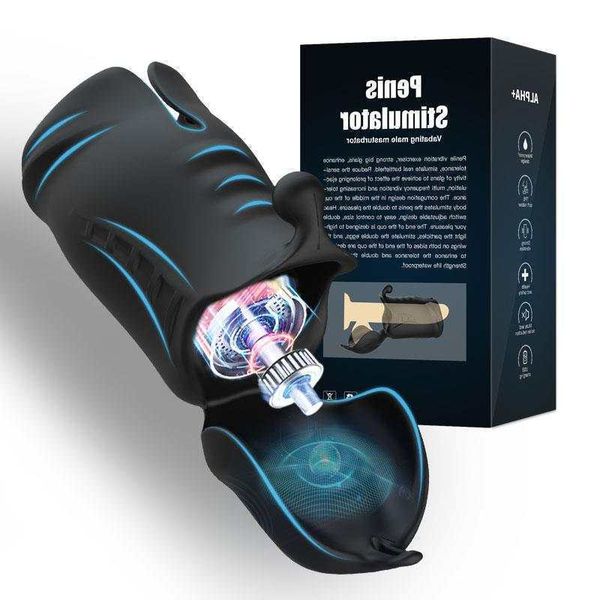 

50% off discount men's stem exerciser automatic electric airplane cup vibration training masturbator fun products couple's store, White