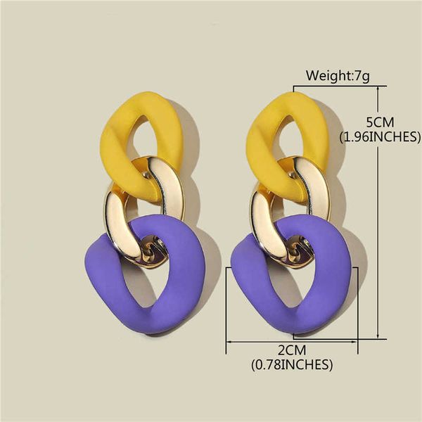 

silver s925 needle geometric earrings d3
