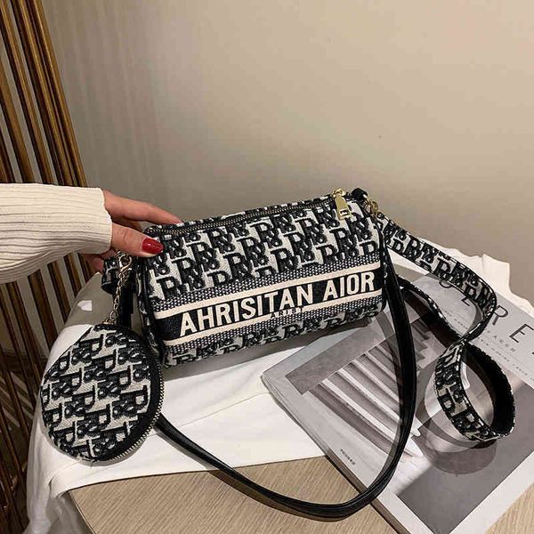 

fashion bag autumn single shoulder hand-held fashion trend versatile super fire