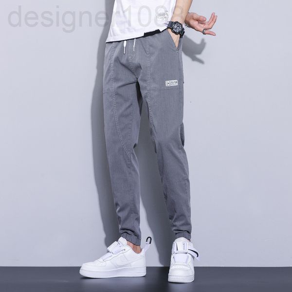 

men's jeans designer jeans pants 2021 new spring and summer thin loose korean fashion corset casual p0uc, Blue
