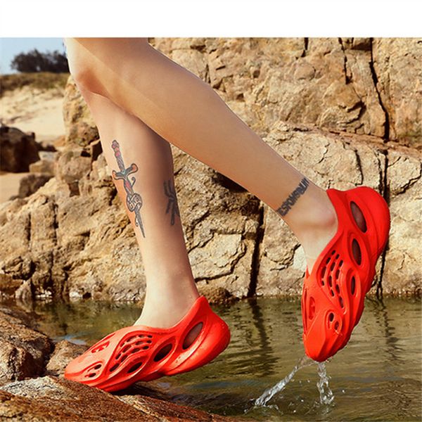 

sandals slipper womens foam runner slide foam runners sandal mag shoes man slippers oran air mags beach l indoor flip flops summer waterproo, Black