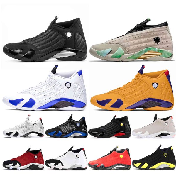 

14 14s basketball shoes men fortune winterized desert sand candy cane chameleon gym blue university gold mens trainers sports sneakers