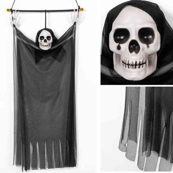 

factory outlet 2022 new halloween hanging ghost screaming ghost hanging skeleton atmosphere decorative pendant