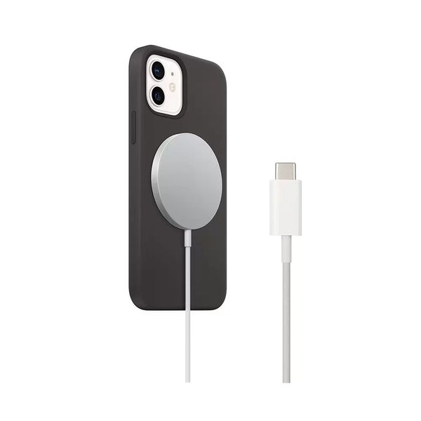 15 Вт магнитное беспроводное зарядное устройство для iPhone 12/13 Pro Max Qi Быстрая зарядка USB C PD Adapter Magsafing с розничной коробкой