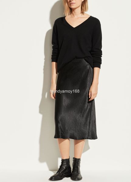 

two piece dress vinc * japanese acetic acid half skirt ins blogger spring, summer and autumn versatile pure, White