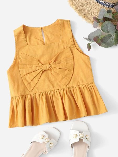 

sheen little girl's front large bow lace hem she, White;black