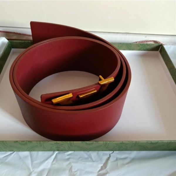 

women's big trendy leather belt fashion quality cowhide pure black brown 7.0 cm wide245j