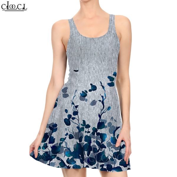 

women dress vintage pattern 3d printed mini dress for fashion female sleeveless dresses summer dress beach style 220616, Black;gray