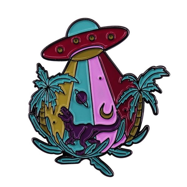 

cute animal hard enamel pins collect creativity plant metal cartoon brooch backpack collar lapel badges fashion jewelry gifts, Blue