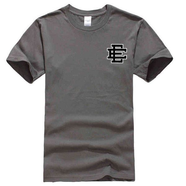 

eric emanuel mens t shirts fashion ee basic classic t-shirts cotton woman short sleeve hip hop sports tees fitness gym brand clothing men t, White;black