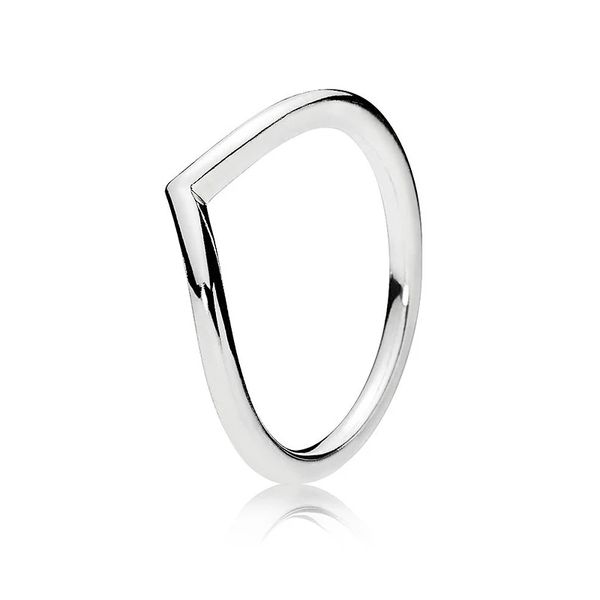 

Sparkling Arcs Love Rings Authentic 925 Sterling Silver Set Original Gift Box for Pandora Rainbow CZ Diamond Luxury designer Ring